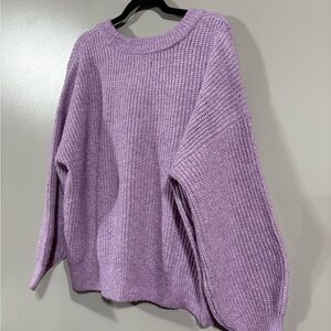 Sonoma Purple Women's Crew Neck Sweater